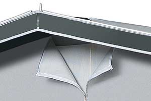 Dorema Awnings Ventilation Detail